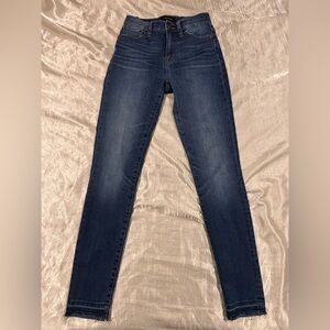 J Crew high waisted skinny jeans size 23